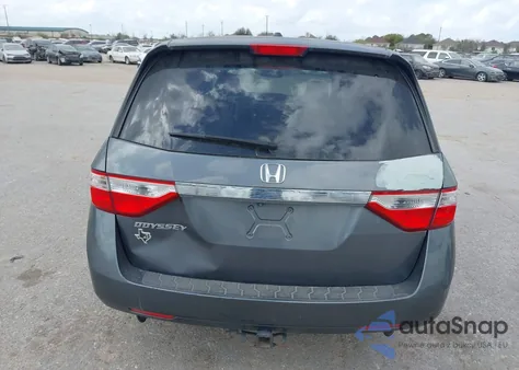 2011 Honda Odyssey Ex-L from USA, damaged, VIN 5FNRL5H69BB052655